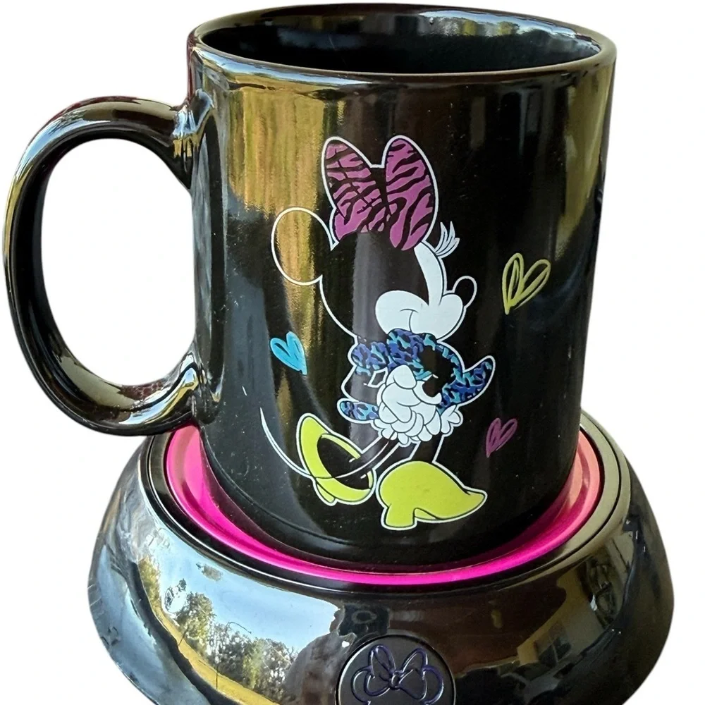 Disney Minnie Mouse Mug Warmer Set with Mug & Electric Warmer